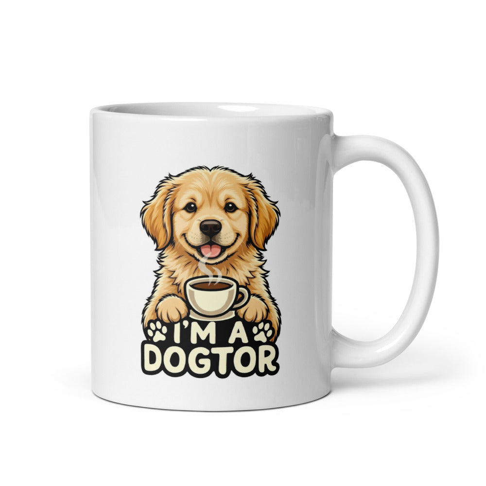 I'm a Dogtor Golden Retriever Coffee Mug | Funny Dog Mom Gift